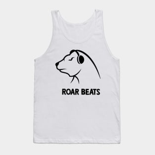 Roar Beats Bear Tank Top